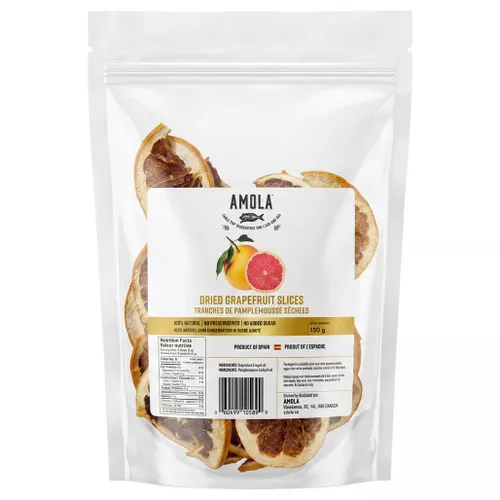 Grapefruit Dried Half Slices - Cocktail Garnish, 150g