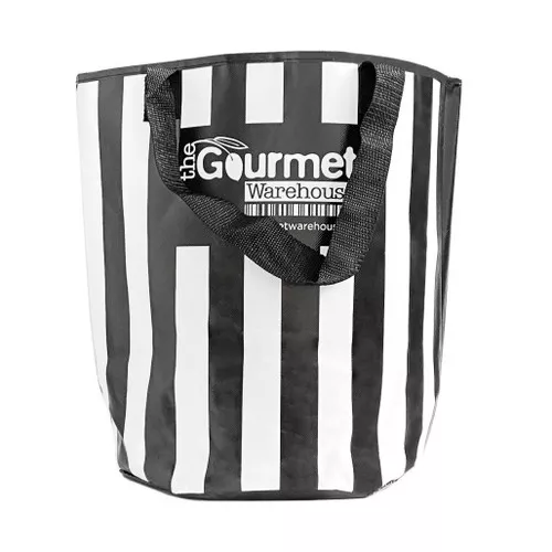 GW Signature Bucket Bag - Black & White
