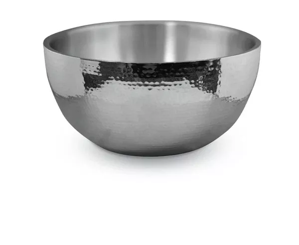 Hammer Stahl 6 Quart Hammered Double Wall Bowl