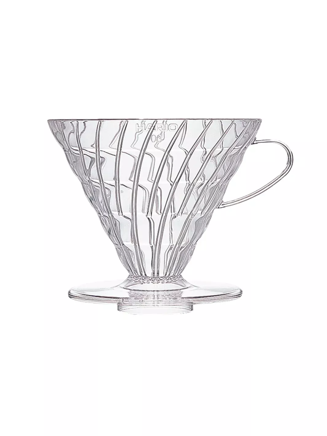 HARIO V60-03 Dripper (Plastic) (Clear)