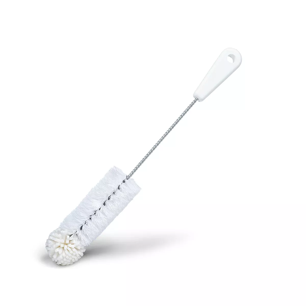 High-quality foam-tipped sports bottle washing brush