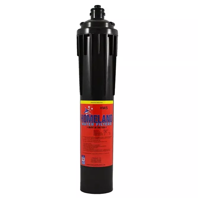 Homeland Espresso Water Softener & Carbon Filter