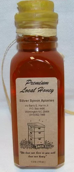 Honey Muth Jar W /Cork (1Lb)