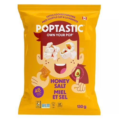 Honey Sea Salt Popcorn, 130g