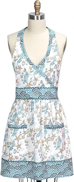 Hostess Apron Golden Seas