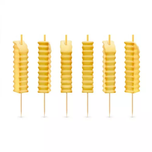 Hot & Crispy French Fries - Party Candles, Box of 6