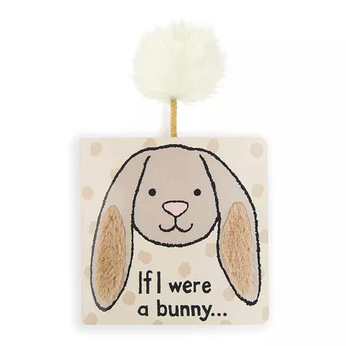 If I Were A Bunny Book - Beige