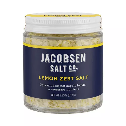Infused Sea Salt - Lemon Zest, 63.8g
