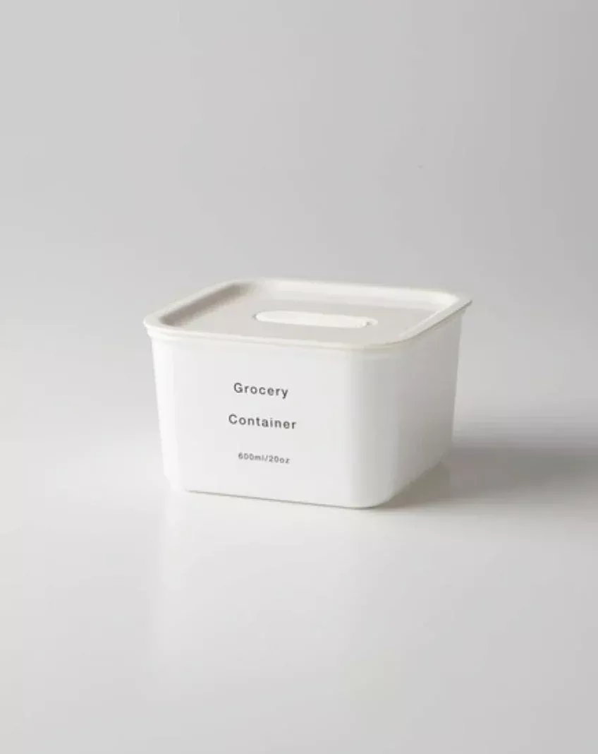 Japanese Storage Box | Grocery Series | Medium Square Box