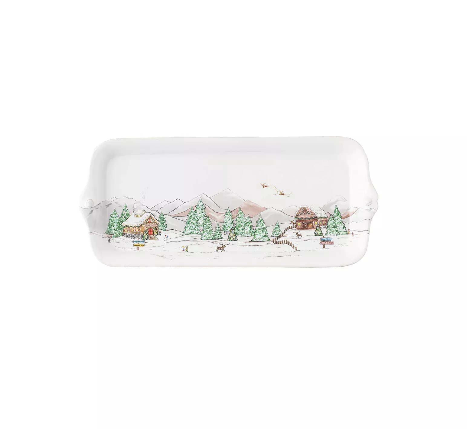 Juliska Berry & Thread North Pole 14.5" Hostess Tray