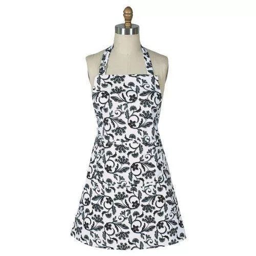Kay Dee Apron - Black Cameo
