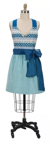 Kay Dee Apron - Seaside Chambray