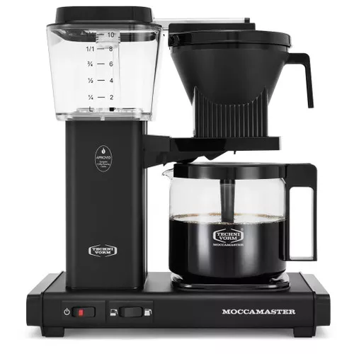 KBGV Select 10 Cup Coffee Maker - Glass Carafe, Matte Black