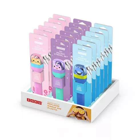 Kid's Pocket Utensil Set