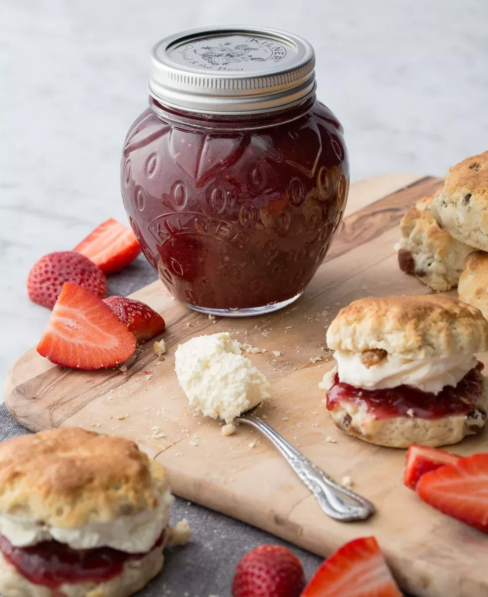 Kilner Strawberry Canning Jar Set of 6