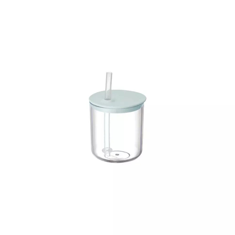KINTO | BONBO | Kids Tableware - Straw Cup - Blue