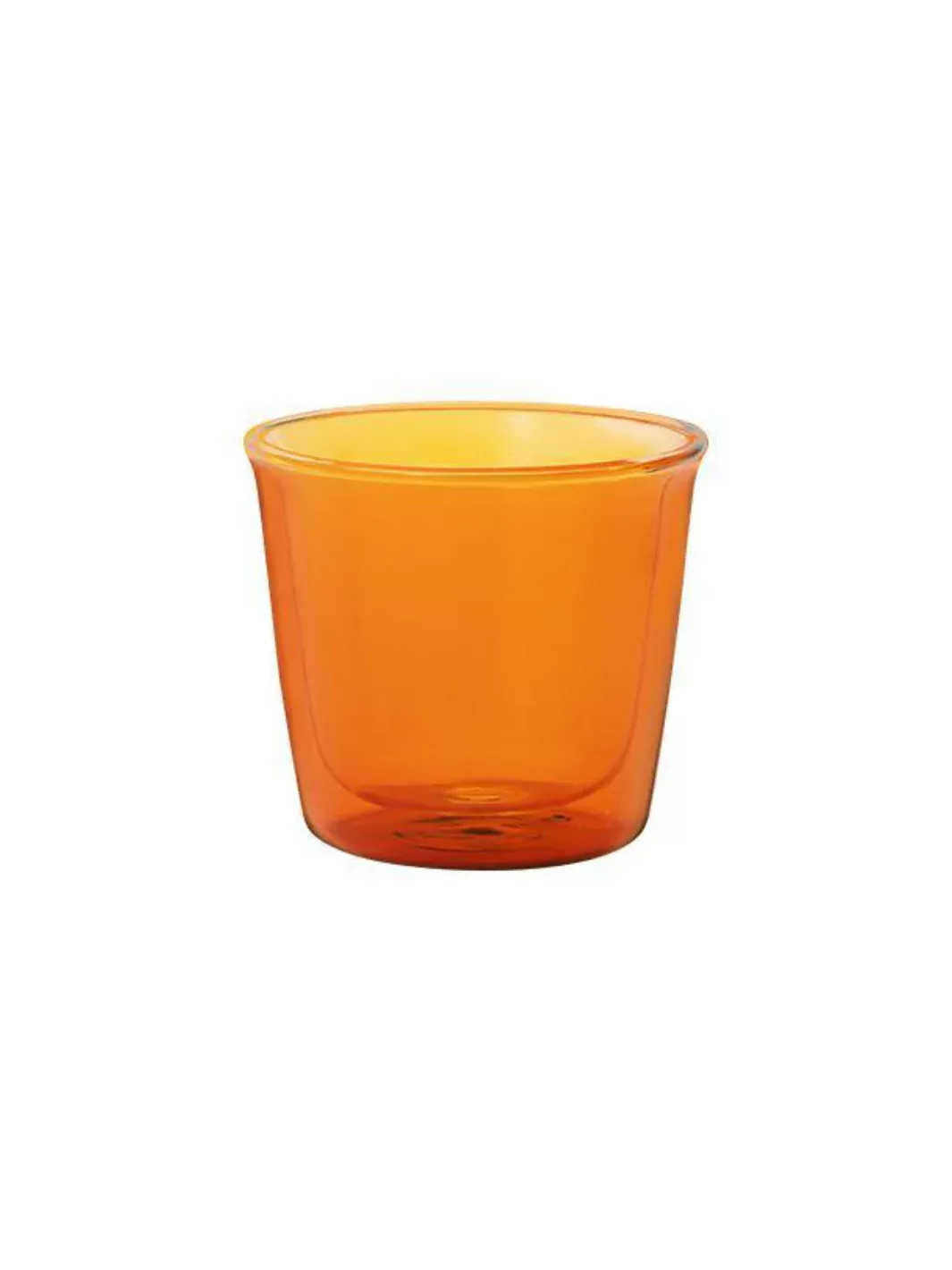 KINTO | CAST | AMBER Double Wall Glass 250ml/8.5oz