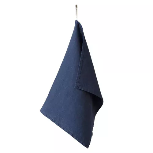 Kitchen Towel Linen - Navy, 18 x 26-in