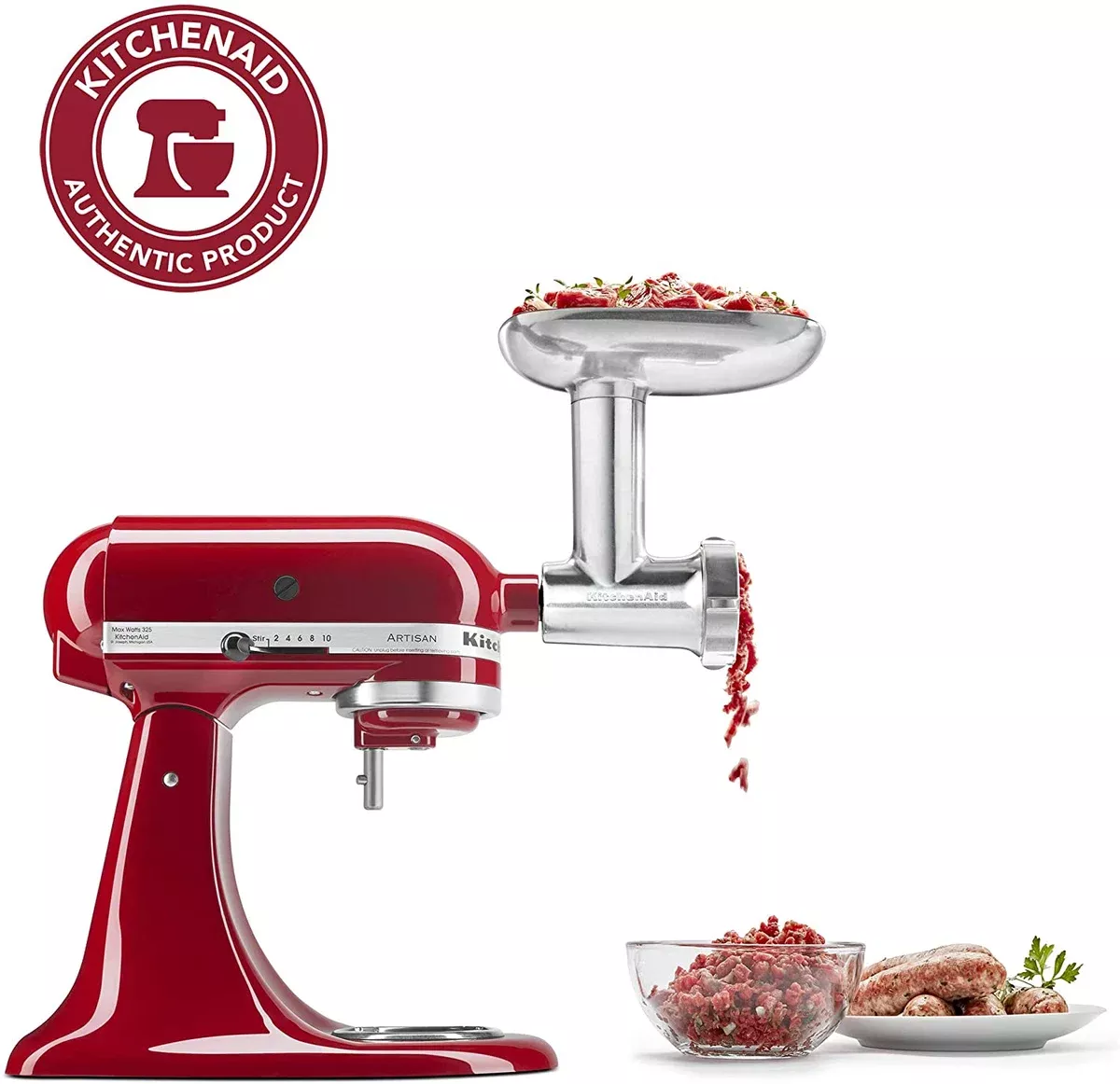 KitchenAid Metal Meat Grinder Attachment