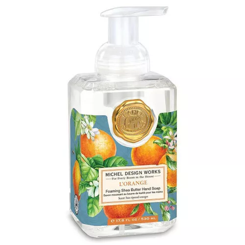 L'Orange Foaming Shea Butter Hand Soap, 17.8oz