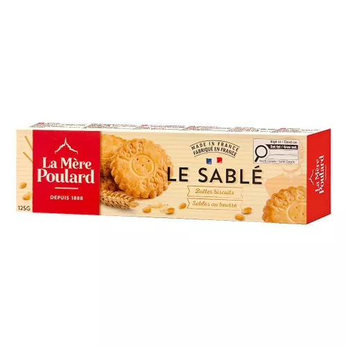 La Mère Poulard Le Sablé Butter Biscuits, 125g