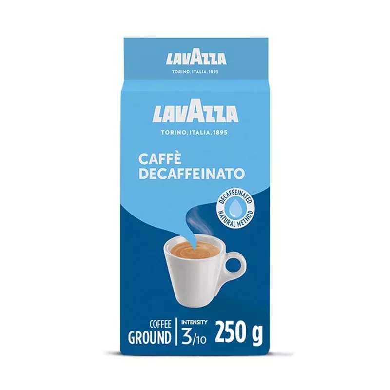 Lavazza CO2 Decaf Espresso Ground - 8 x 250g