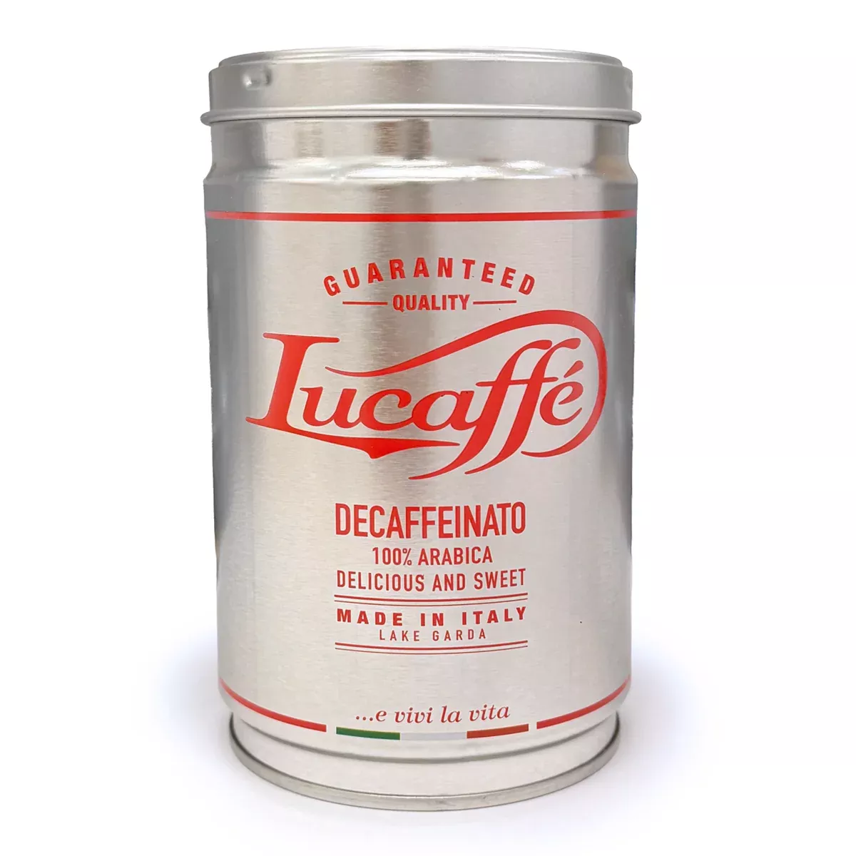 Lucaffe Decaffeinated Espresso Ground Coffee 250g - V9018