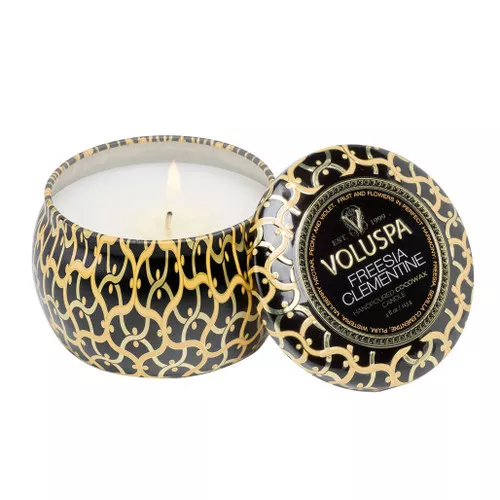 Maison Mini Tin Candle - Freesia Clementine, 4oz