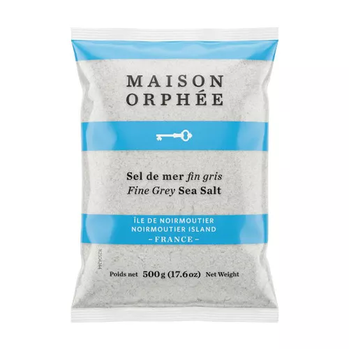 Maison Orphée - Fine Grey Sea Salt Bag, 500g
