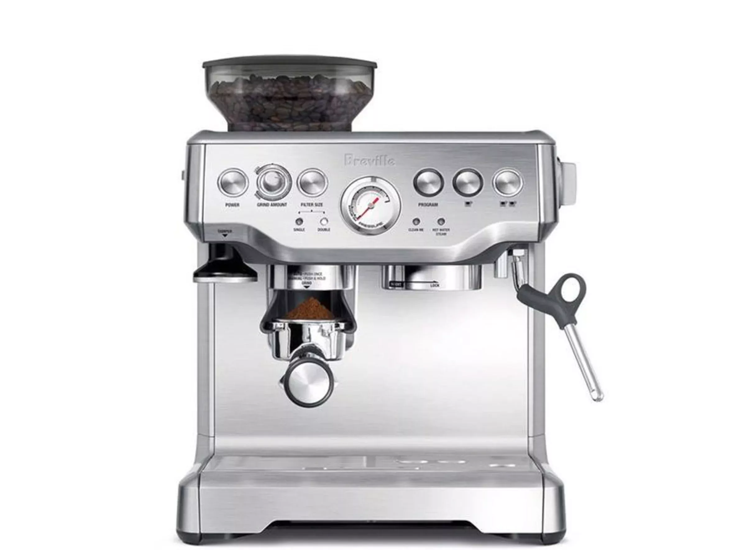 Make a latte with the Barista Express™