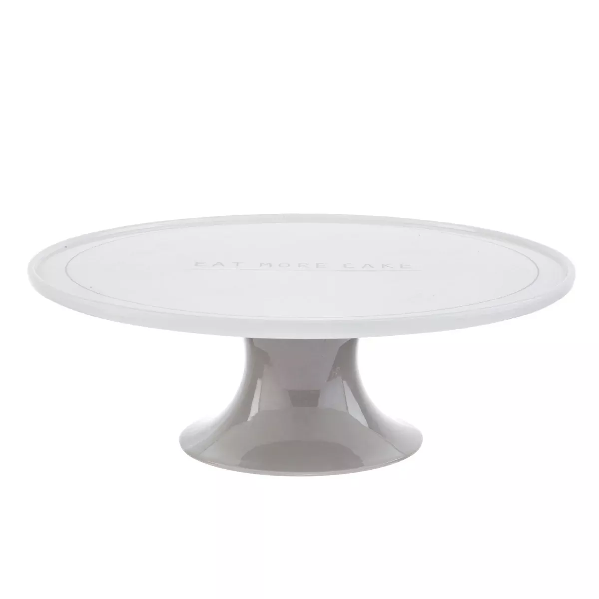 Melamine Cake Stand | "Eat More" // 11.5"