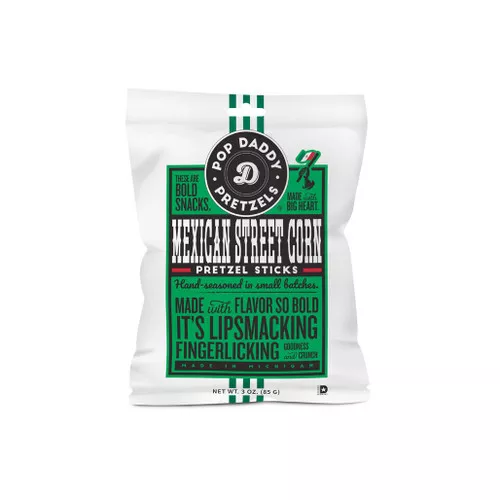 Mexican Street Corn Seasoned Pretzels Sticks, 85g