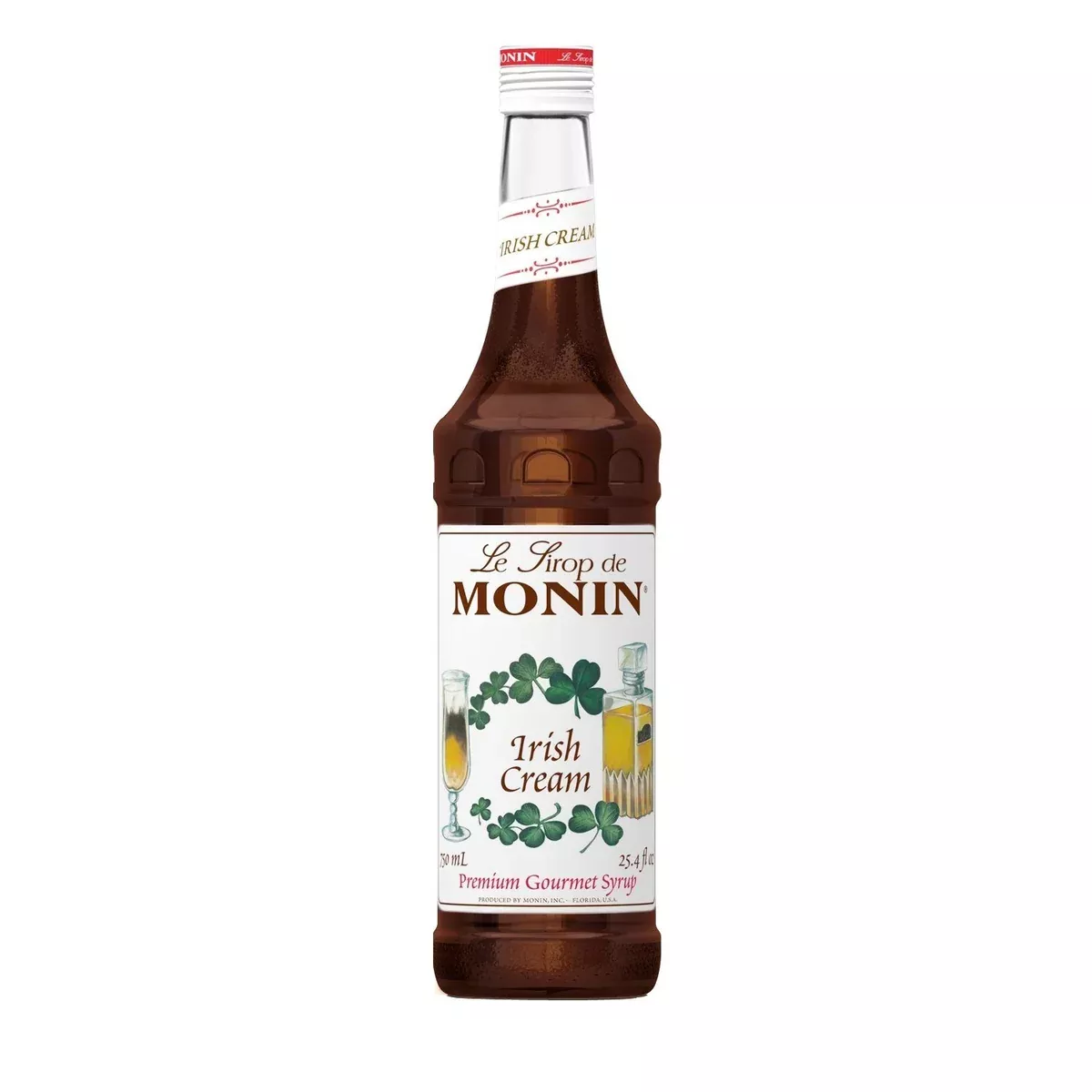 Monin Irish Cream Coffee Syrup, 750 ml