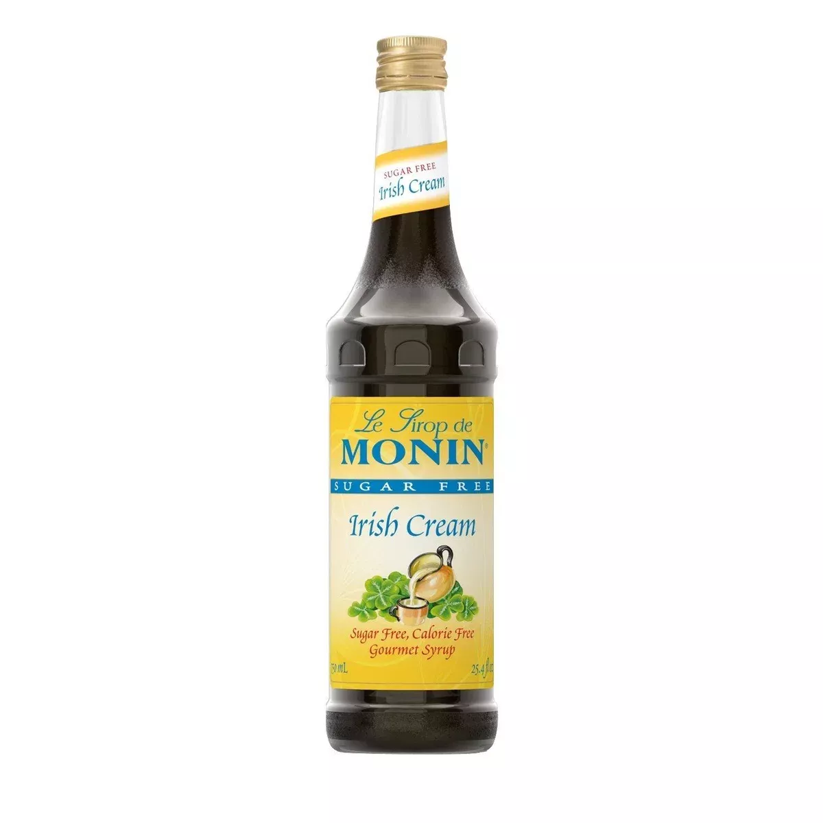 Monin Sugar-Free Irish Creme Coffee Syrup, 750 ml