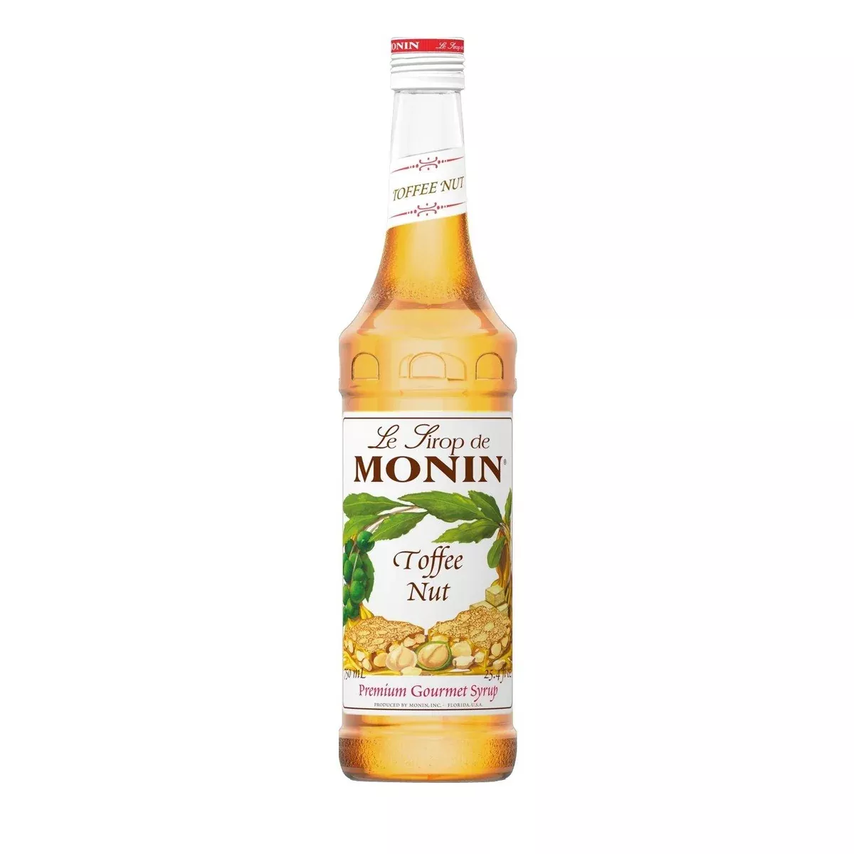 Monin Toffee Nut Coffee Syrup, 750 ml