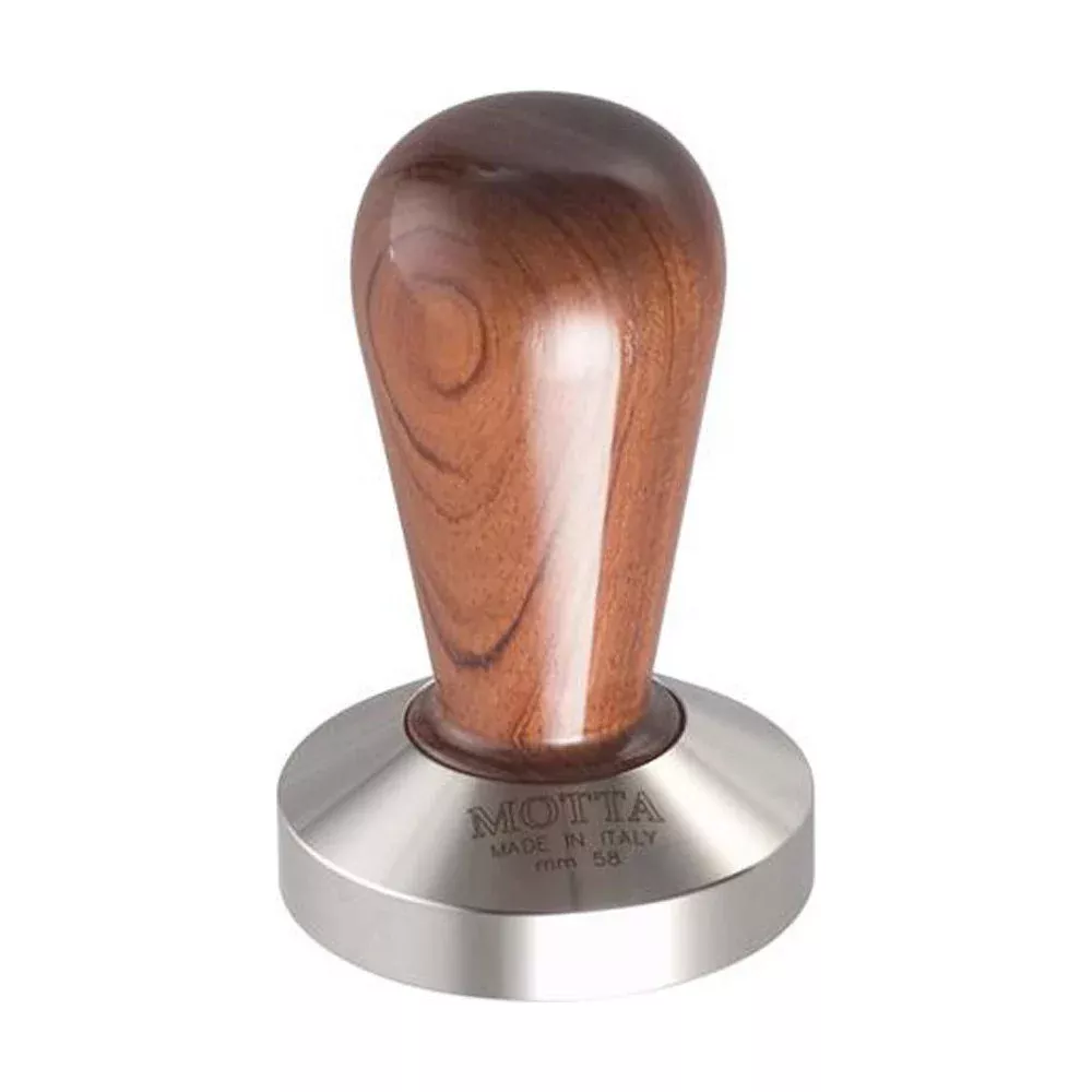 Motta Coffee Tamper Bubinga Flat Base 58.5mm