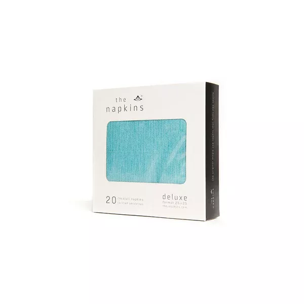 The Napkins Cocktail Napkins - Turquoise