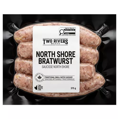 North Shore Bratwurst Sausages, Pack of 4 ❆