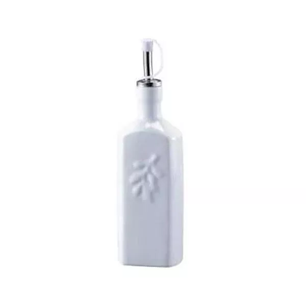 Oil Bottle Square Porcelain
