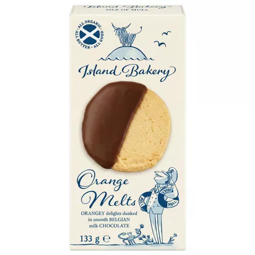 Orange Melts - Belgian Milk Chocolate, 133g