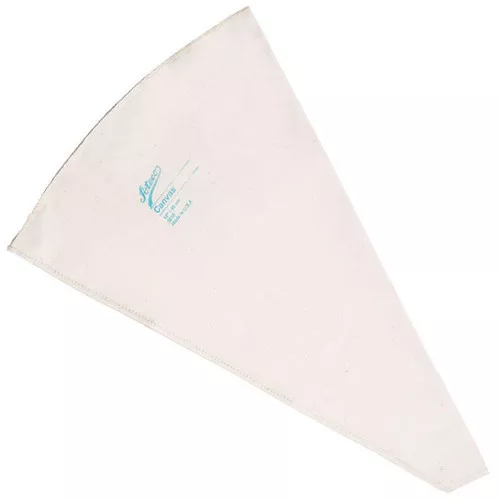 Pastry Bag - White Canvas, 18-in