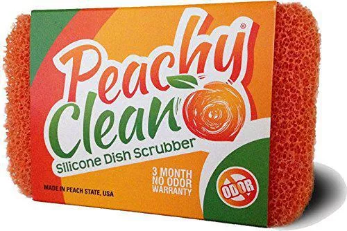 Peachy Clean Dish Scrubber