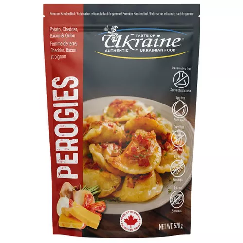 Perogies - Potato, Cheddar, Bacon & Onion, 570g ❆