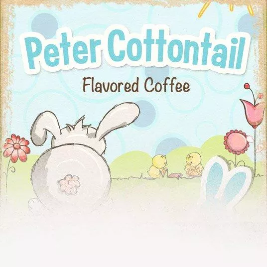 Peter Cottontail Flavored Coffee (Easter Theme)