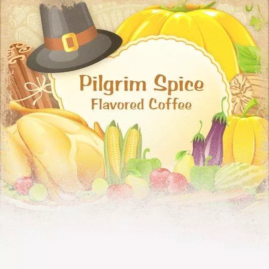 Pilgrim Spice Flavored Coffee (Thanksgiving Theme)