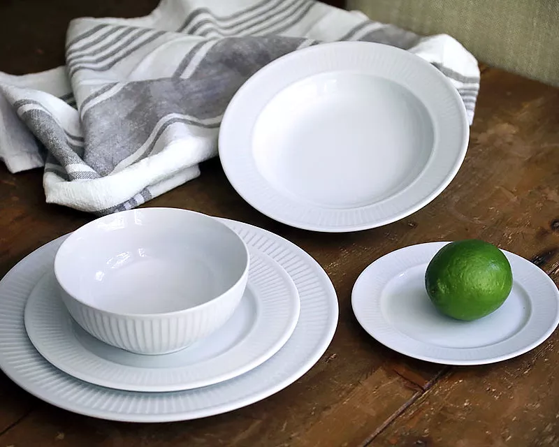 Pillivuyt Plissé Dinnerware