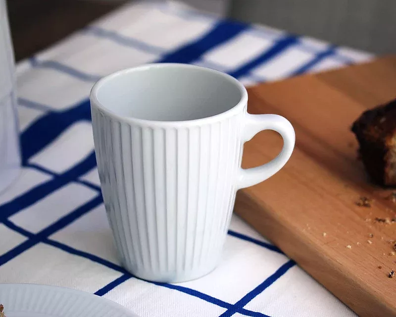 Pillivuyt Plissé Mug