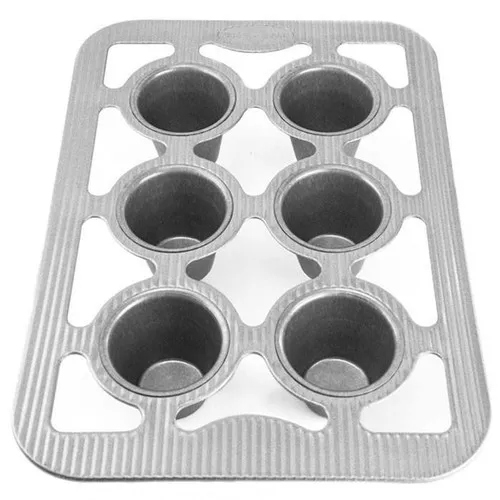 Popover Pan Non-Stick, 6 Well