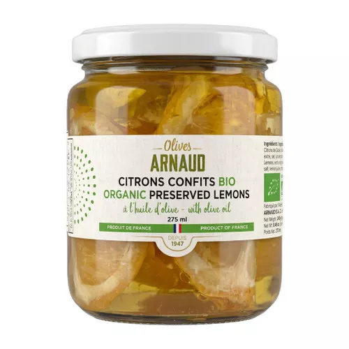 Preserved Lemons with Olive Oil - Organic, 275ml