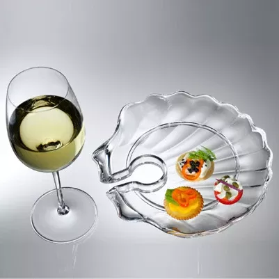 Prodyne Wine-n-Dine Party Plate